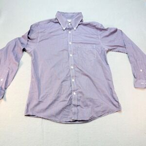 Brooks Brothers Regent Non-Iron Checkered Button Down Shirt Large, preppy, Dress